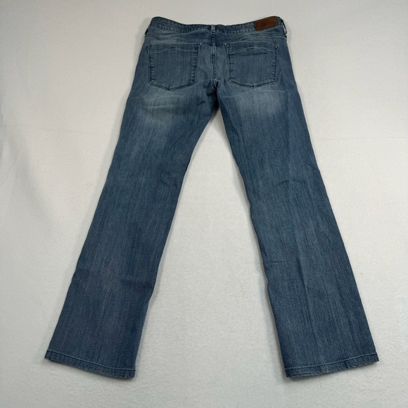 Mango Christy Bootcut Jeans Womens Size 8 Medium Blue Low Rise - Picture 4 of 15